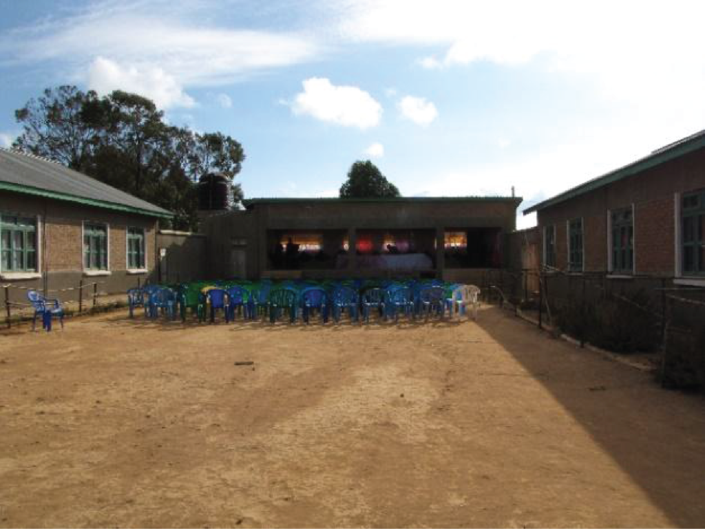 New Courtyard at Touco.