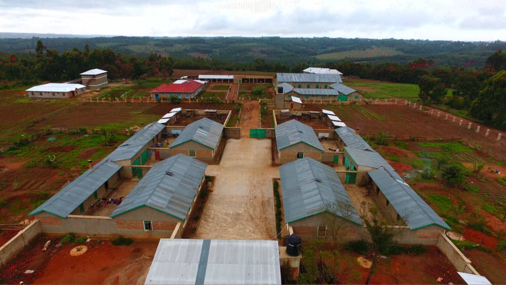 Side view of the Touco campus.