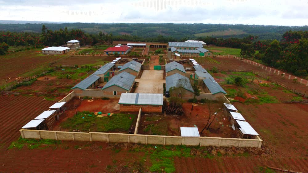 View of the Touco orphanage in Tanzania.