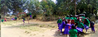 Ibumila / Doretea’ Village playground that was installed in 2020.